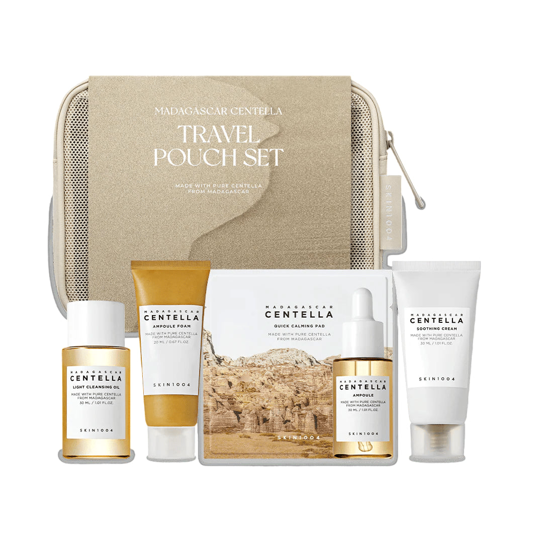 Madagascar Centella Travel Pouch set