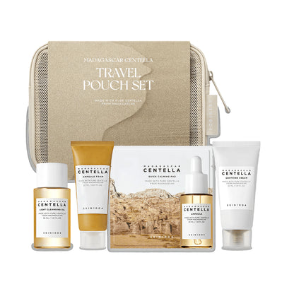 Madagascar Centella Travel Pouch set